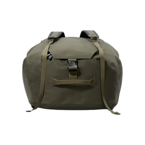 Arcteryx Нейлоновая дорожная сумка 100 л унисекс зеленая