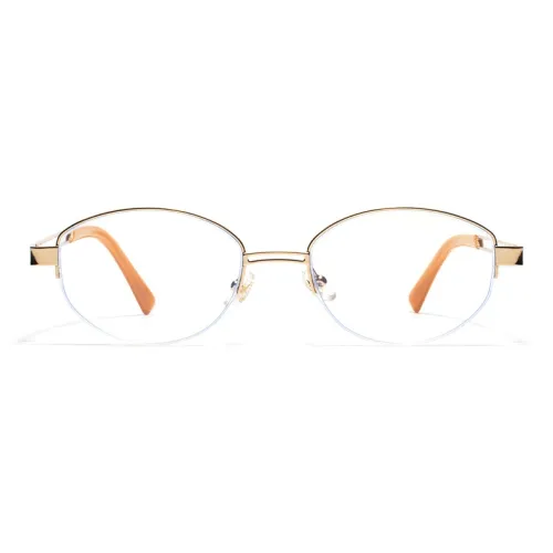 LUNAR Металл Овал OPTICAL Линзы Унисекс