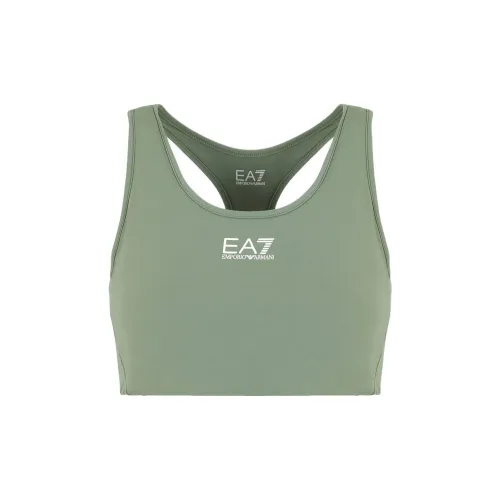 EMPORIO ARMANI EA7 Зеленый Женские Бюстгальтеры