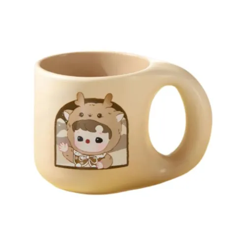 POP MART Коллаборация HACIPUPU Animal Applique Collection Керамическая Чашка Trend-Based Products