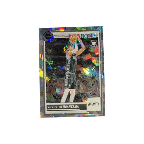PANINI Hoops Victor Wembanyama Silver SHATTERED Ice Спортивные карты 1 шт