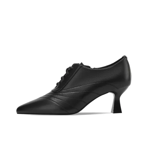 BOERDIQI Узкий каблук Высокие каблуки 5,2 см Женские Черный