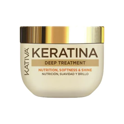 Маска для волос KATIVA Keratin увлажняющая разглаживающая контролирующая пушистость 300 г