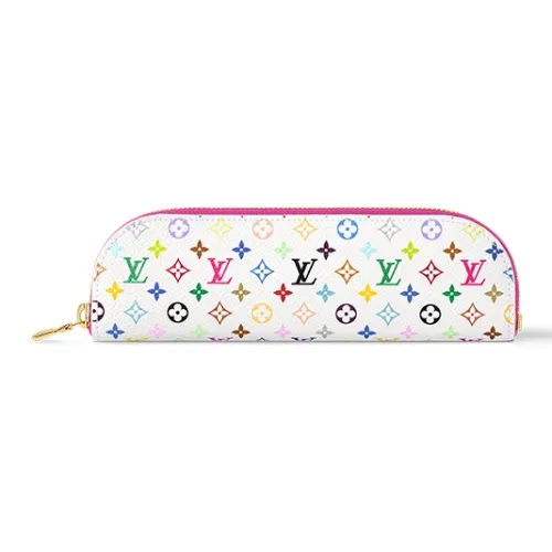 LOUIS VUITTON Takashi Murakami Коллаборация Покрытый холст Мешок для хранения Унисекс Белый