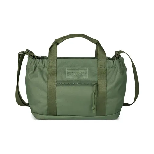 JanSport Полиэстер Тоут Сумка Сумка для покупок Сумка через плечо Сумка Мини Женская Freight Зеленая