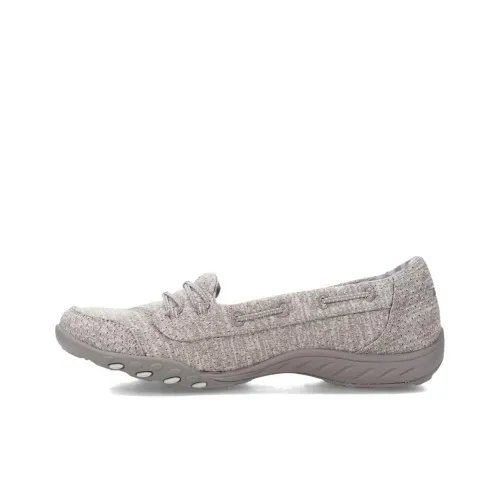 Skechers Breathe Easy Low Топ Повседневная обувь Женская Серый