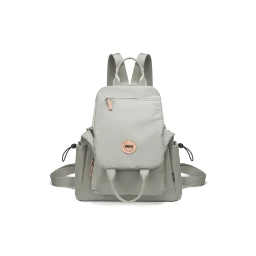 SEPTWOLVES Ткань Рюкзак Средний Женский Серый Зеленый