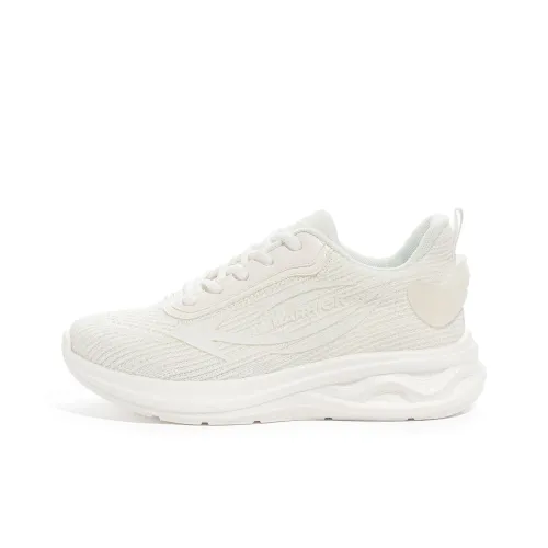 Warrior Амортизация Устойчивость к истиранию Легкий Низкий Топ Повседневные Беговые кроссовки Женские Белые