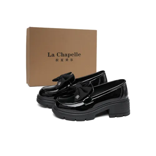 La Chapelle Лоферы Черные Женские
