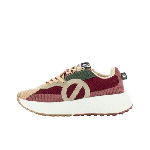 NO NAME Беговые кроссовки Low Top Розовый Красный Женские