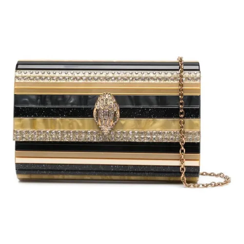 Kurt Geiger London Акриловая Сумка через Плечо Стандартная Женская Черная и Желтая