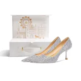 Серебряный, 8 см, коробка