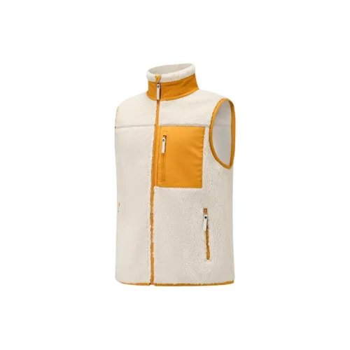 DECATHLON Белый/Желтый Мужские Жилеты