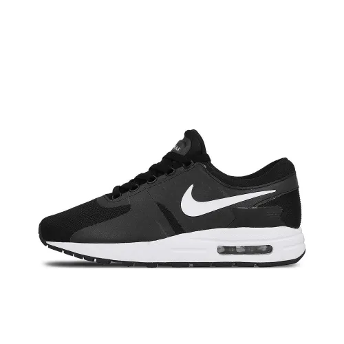 Nike Air Max ZERO Детская беговая обувь Низкий топ Черный Для школьного возраста