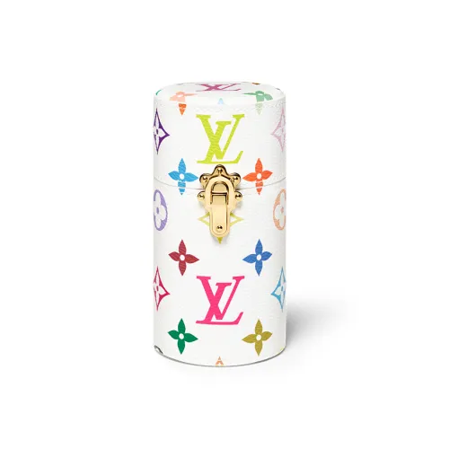 LOUIS VUITTON Takashi Murakami Коллаборация Покрытый холст Парфюмерная сумка для хранения Унисекс Многоцветный