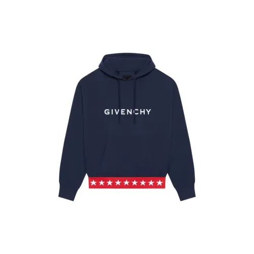 GIVENCHY Толстовка Мужской Темно-синий