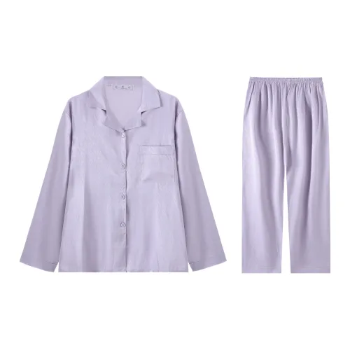 Qiao Ni Tong Пижамный комплект женский светло-лавандовый