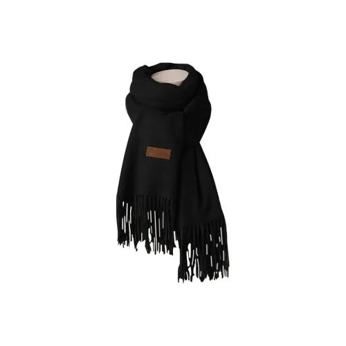 Youyoulan Вязаные шарфы из искусственного кашемира для женщин