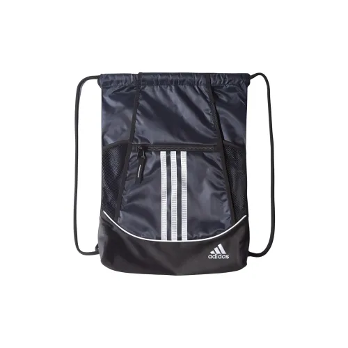 Adidas Полиэстер Рюкзак Унисекс Темно-синий Синий Черный