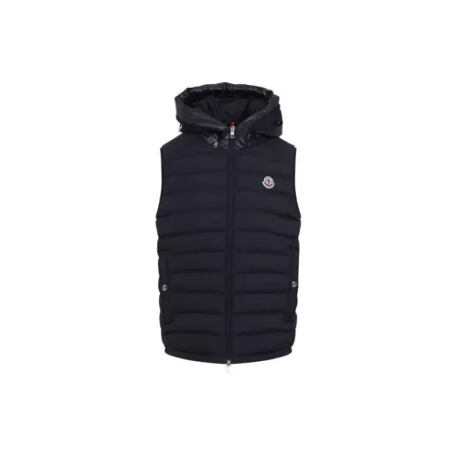 Moncler Жилет Мужской Темно-Синий