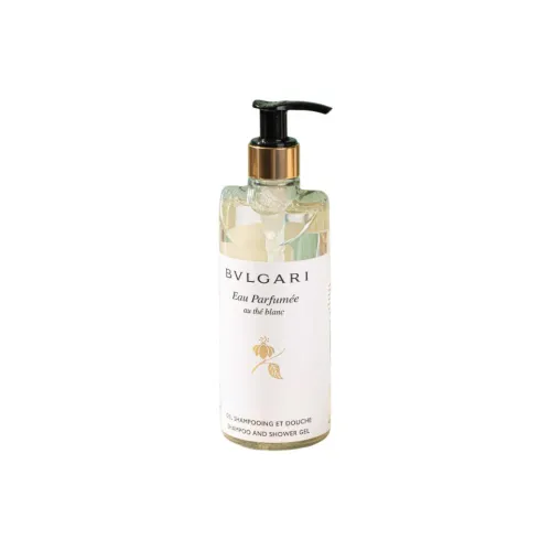 BVLGARI [Hotel Supply Без Коробки] Mingzhen Белый чайный гель для душа с очищающим и увлажняющим ароматом 300 мл