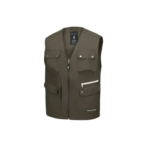 Skechers Жилет Мужской Сланец Черный