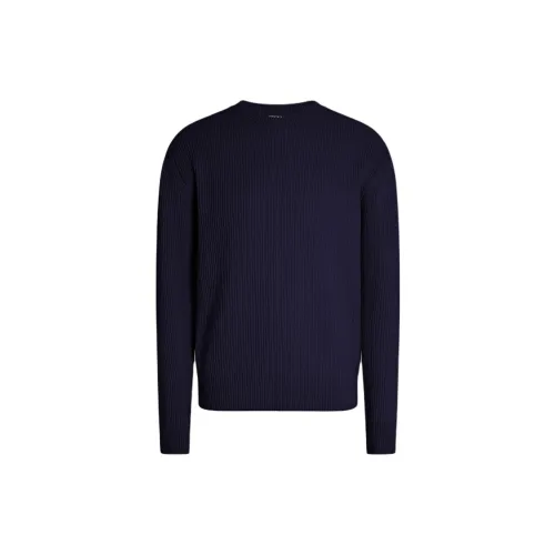 Ermenegildo Zegna Синий Мужской Кашемировые Свитера