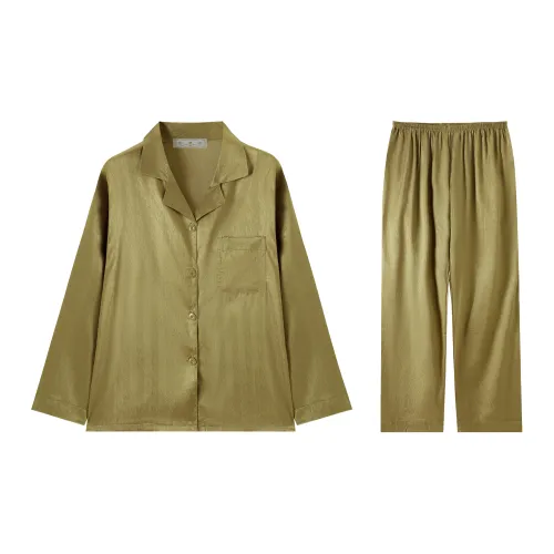 Qiao Ni Tong Пижамный комплект Женские Шампань