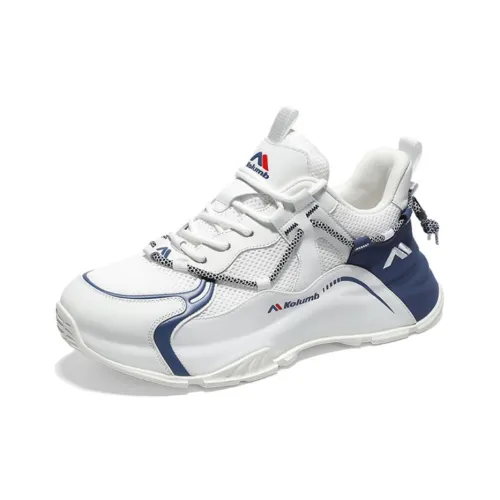 KOLUMB Некапсула Легкий MID Топ Повседневный Мужской Белый Синий