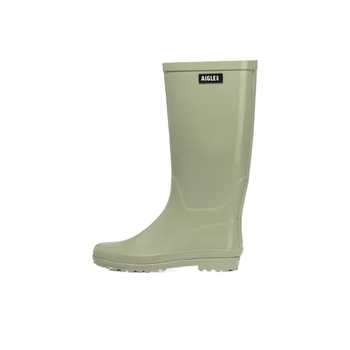 AIGLE Eliosa Резина сапоги высокие зеленые женские