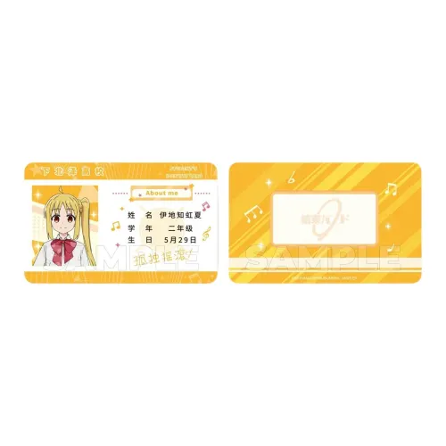 Xhdm Bocchi the Rock! Хитори Гото Ниджика Иджичи Студенты Сертификат Подвески аниме-тематики