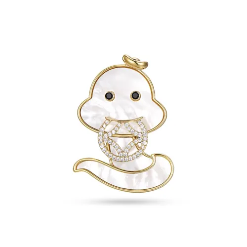 TRPOPO Мода Утонченный Премиум Элегантность Брошь Отложной воротник Булавка Зодиакальный год OF Знак Змеи Сплав Броши Женские