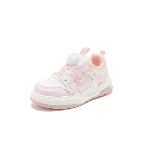 ABC KIDS Slip-resistant Амортизация Легкий Амортизация Низкий Топ Детские Лайфстайл Обувь Белый Розовый Детский