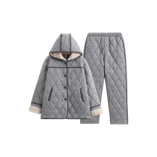 FENTENG Пижамный комплект женский цвет Фотиния серый