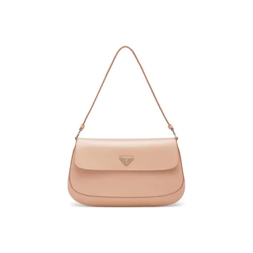 PRADA Cleo Блестящая кожа плечо сумка через плечо сумка сумка через плечо женская орхидея розовый