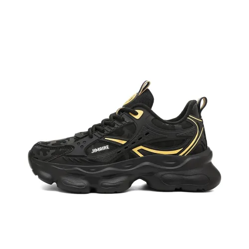 King Jinmai Low Топ Толстая подошва Кроссовки Унисекс