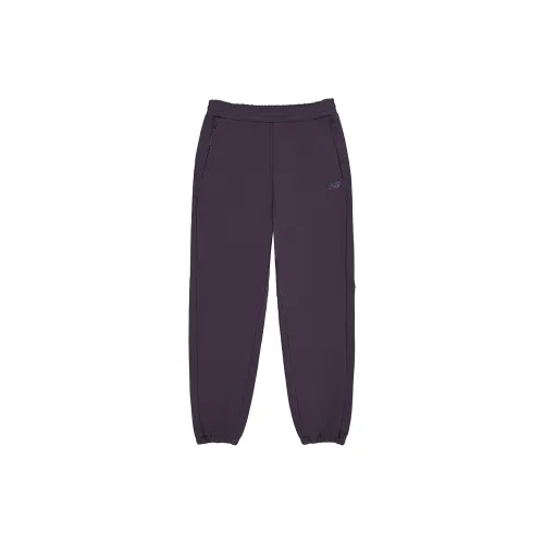 New Balance NB GREY Вязаные тренировочные штаны унисекс фиолетовые