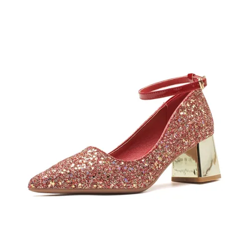 Lanza Высокие каблуки с грубым покрытием Женские