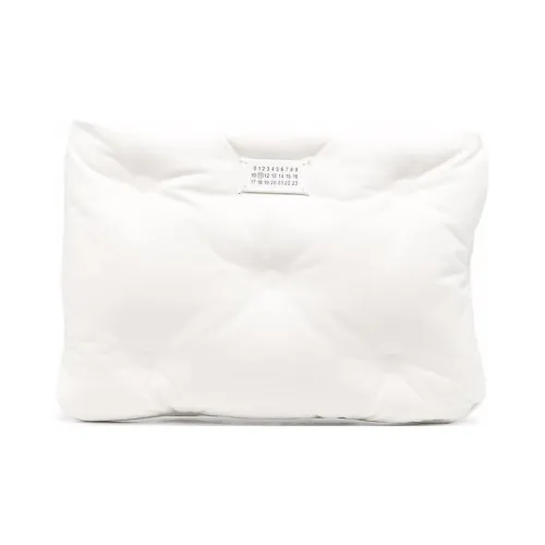 Maison Margiela Glam Slam Кожаный клатч Женская Белая