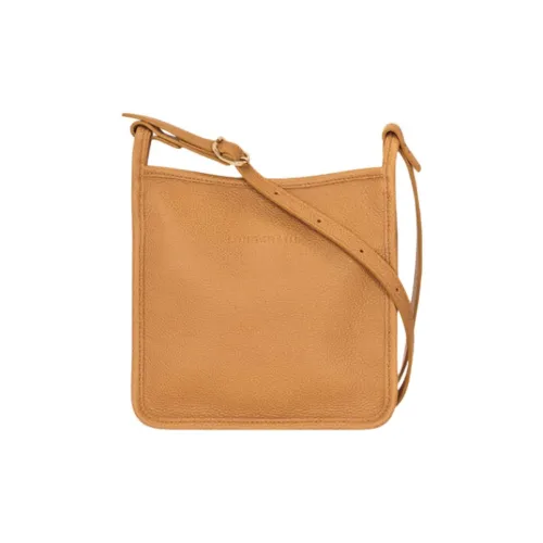 LONGCHAMP Сумка через плечо из коровьей кожи маленькая женская цвет ореховый