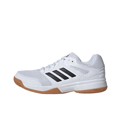 Adidas Speedcourt Slip-resistant Abrasion-resistant Low-top Training Shoes Women's White Black Adidas Speedcourt Противоскользящие Устойчивые к истиранию Низкие Кроссовки для тренировок Женские Белые Черные