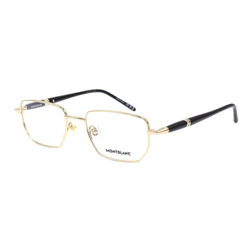 MONTBLANC Сплав Прямоугольный OPTICAL Очки Мужские Золотые