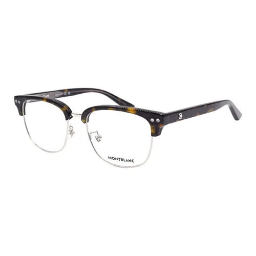 MONTBLANC Пластина And Металл Оправа «брови» Оправы для очков Мужской Черепаховый