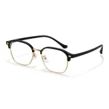 Золотая и черная рамка - минималистский стиль, универсальный