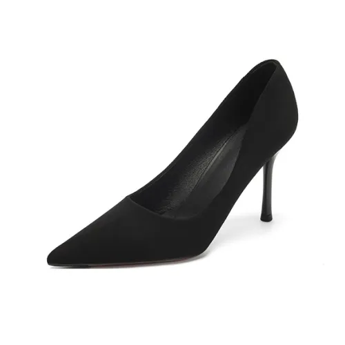 YAFEI XUANYU Узкий каблук Высокие каблуки Женские Черный