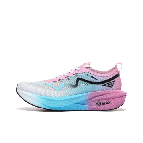 CALOMAX Беговые кроссовки Низкий верх Белый Синий Розовый Унисекс