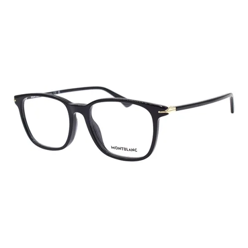 MONTBLANC Пластиковая оправа Оправа «брови» OPTICAL Очки Мужской Черный
