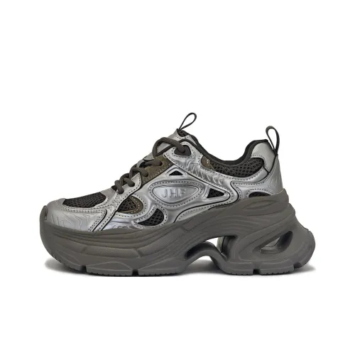 JEHURFIE Дышащий Отводящий пот Легкий Увеличивающий высоту Низкий Топ Толстая подошва Кроссовки Женские