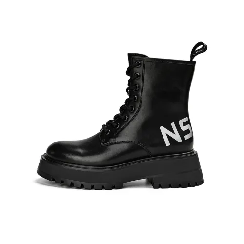 NAUTICA Короткий Мартин Ботинок Женские Черный