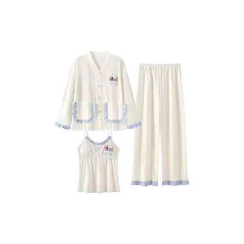 ЮЙЧЖАОЛИНЬ Pajama Комплект Женский Абрикосовый